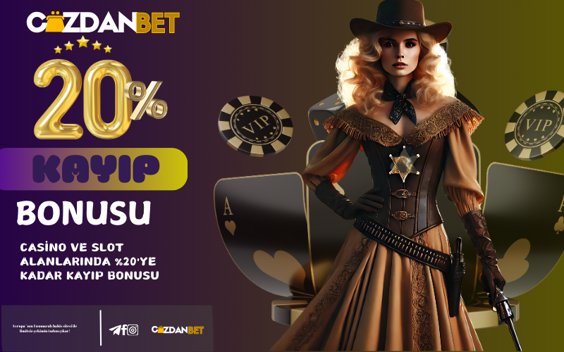 %20 KAYIP BONUSU!